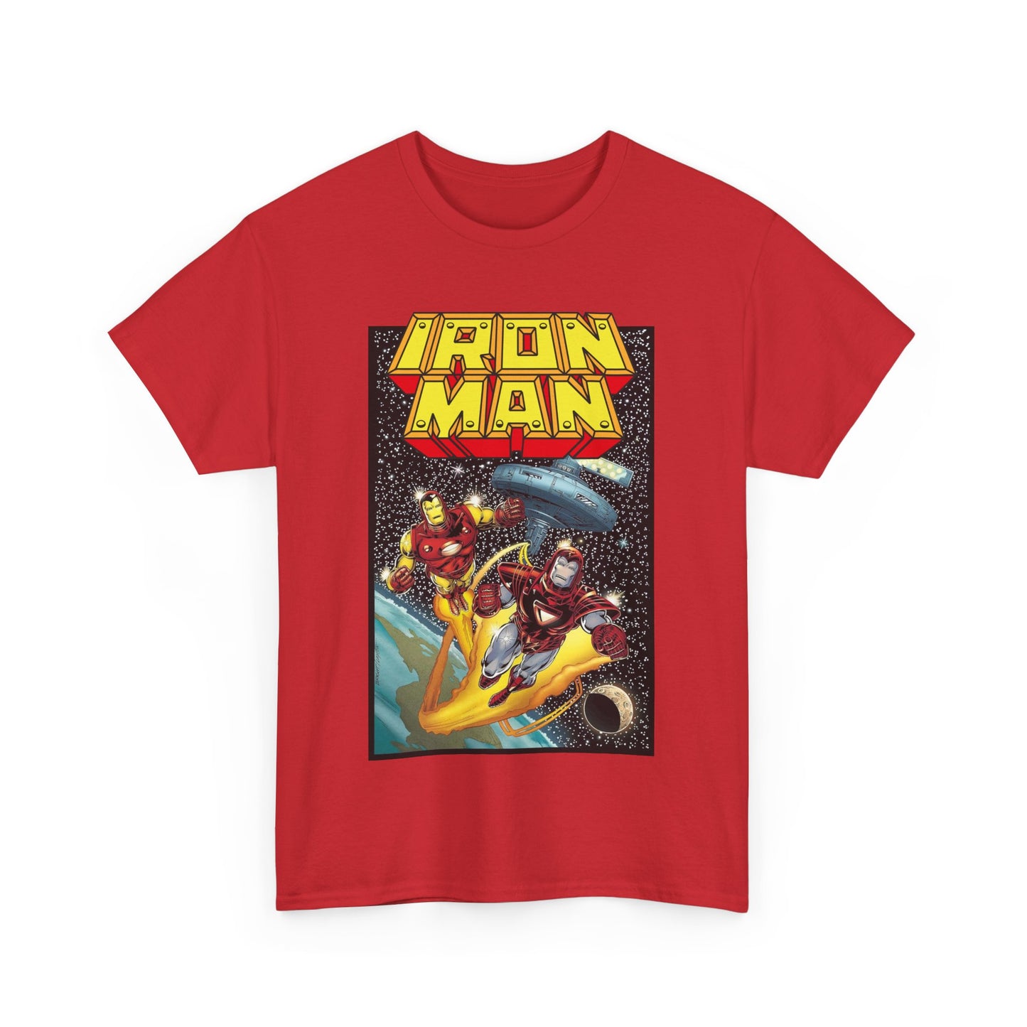 Iron Man T-Shirt - Mark D Bright Art - Armor Wars - War Machine - Tony Stark & James Rhodes - Marvel Comics