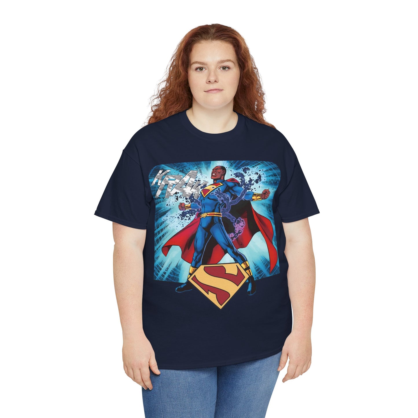 Superman Earth 23 T-Shirt - DC Comics - Calvin Ellis, Vathlo - Justice Incarnate - President