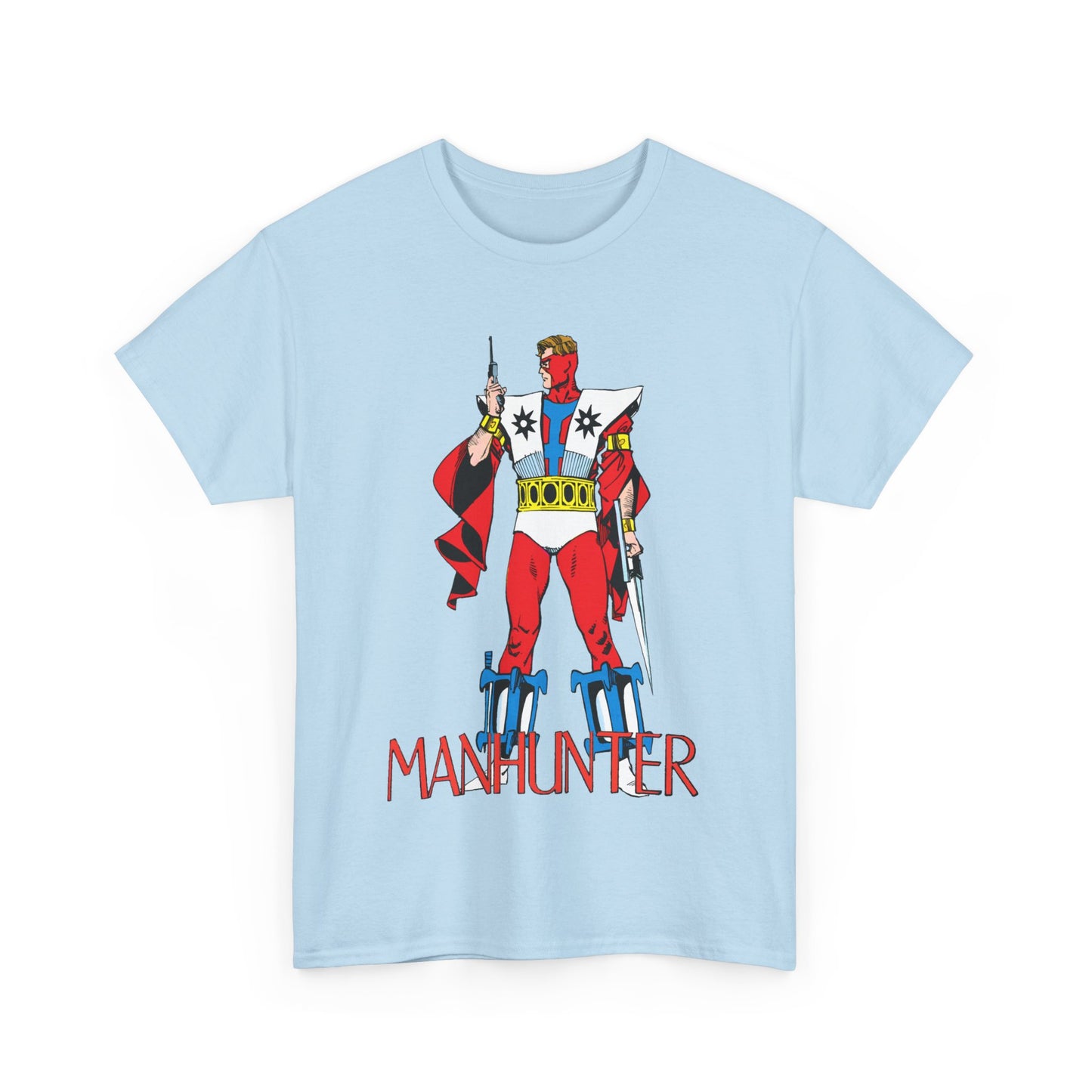 Manhunter T-Shirt - Walt Simonson Comic Book Art - Paul Kirk - Popular DC Comics Character 1970s - Batman Connection - Detective Comics