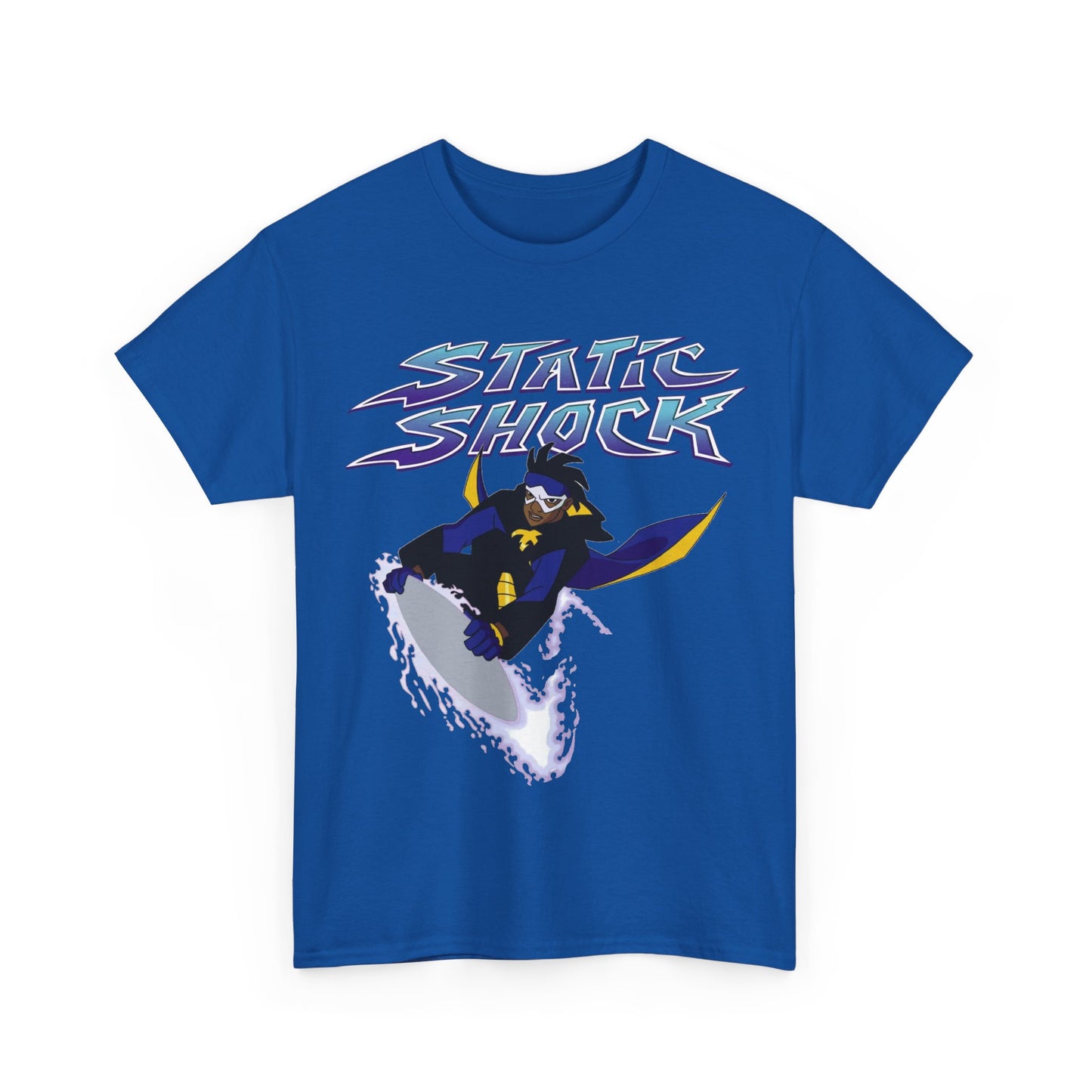 Static Shock T-Shirt - Milestone Comics - WB 1990s Animated Series - DC Comics - Virgil Hawkins