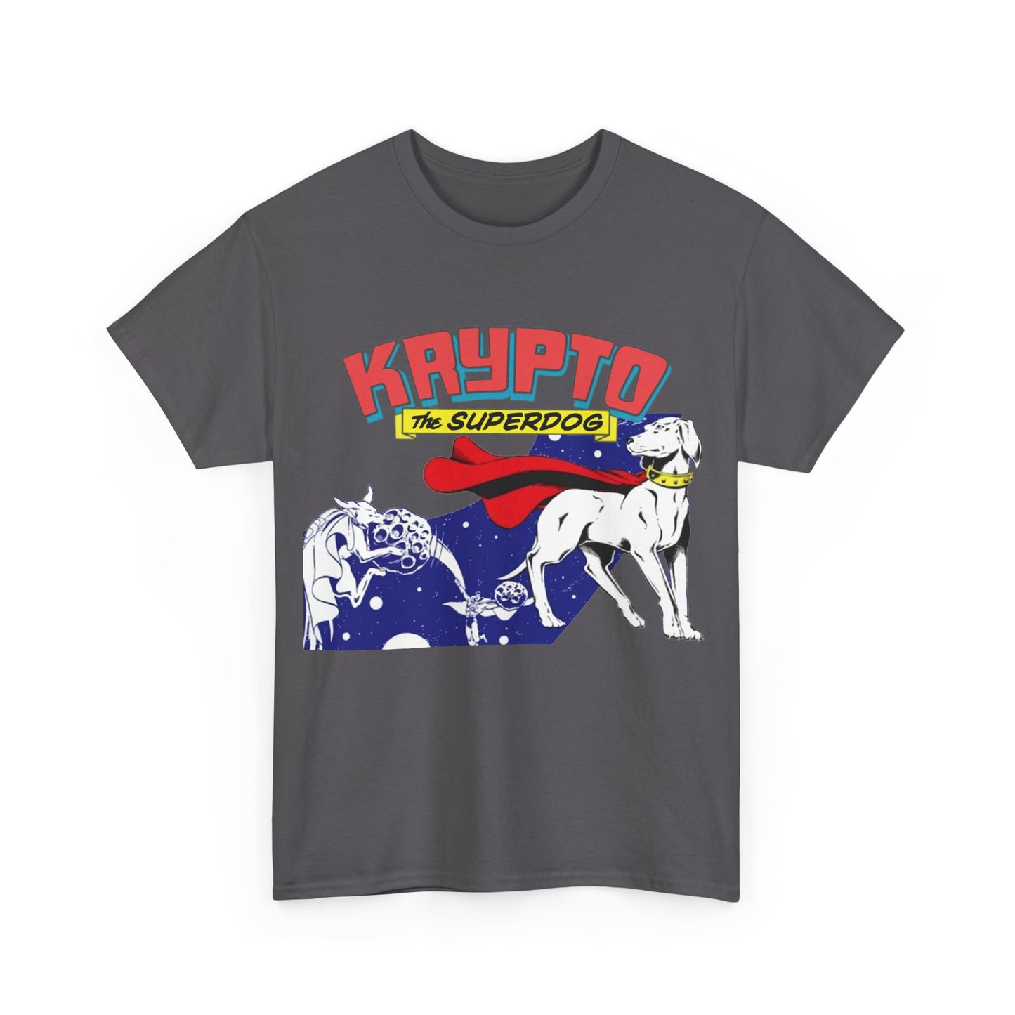 Krypto T-Shirt - James Gunn Superman Movie 2025 - Superman's Beloved Pet -Super Dog from Krypton - Stays at the Fortress of Solitude - DC Comics