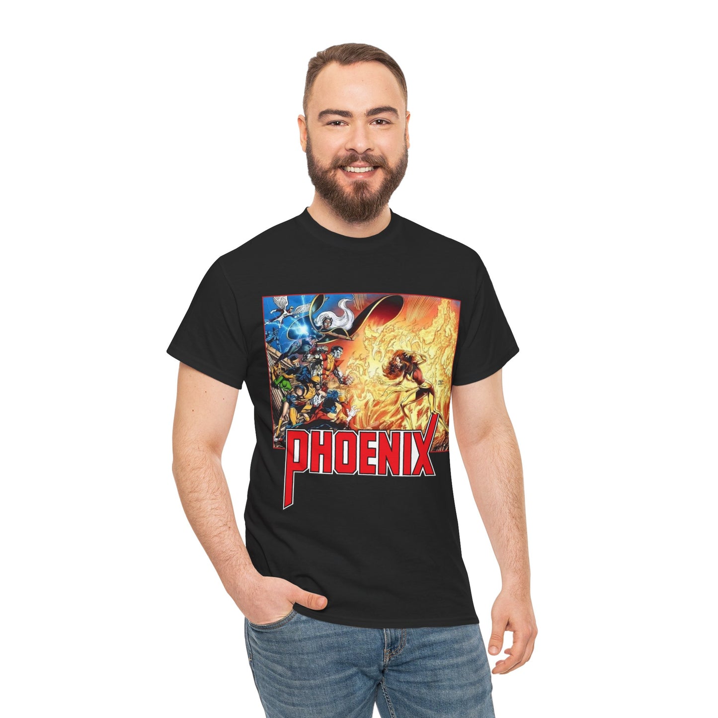 Phoenix T-Shirt - John Byrne Art - Untold X-Men Story - Jean Grey - Marvel Comics - Cyclops, Wolverine