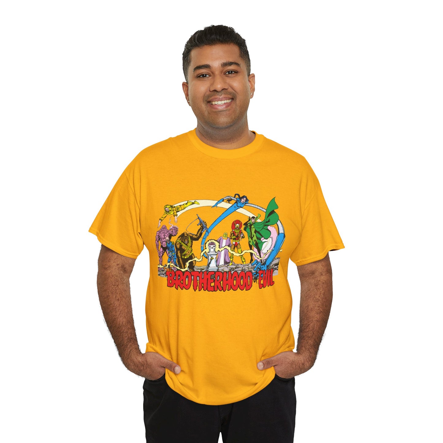 Brotherhood of Evil T-Shirt - George Perez Art - New Teen Titans, Doom Patrol - DC Comics - Madame Rouge, Phobia