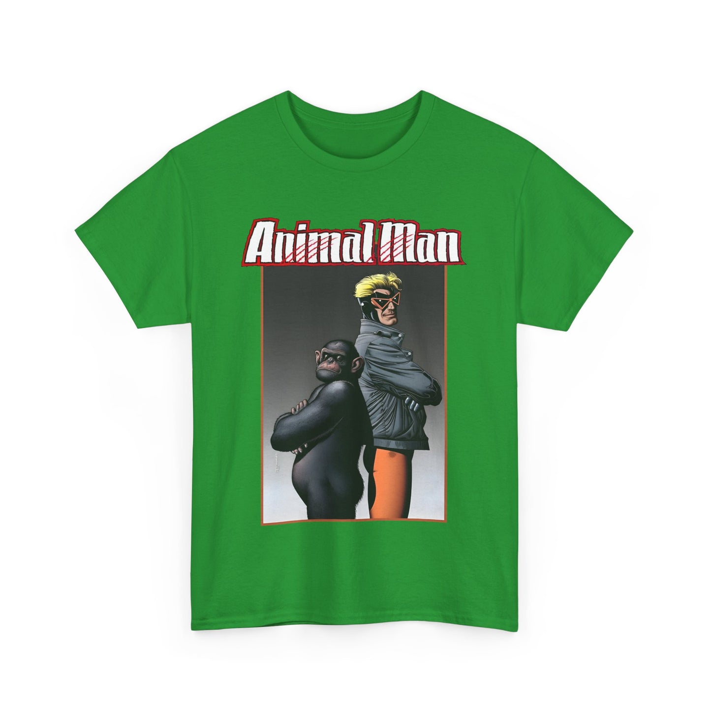 Animal Man T-Shirt - Brian Bolland Art - Buddy Baker - Grant Morrison Series - Vertigo Comics/DC Comics