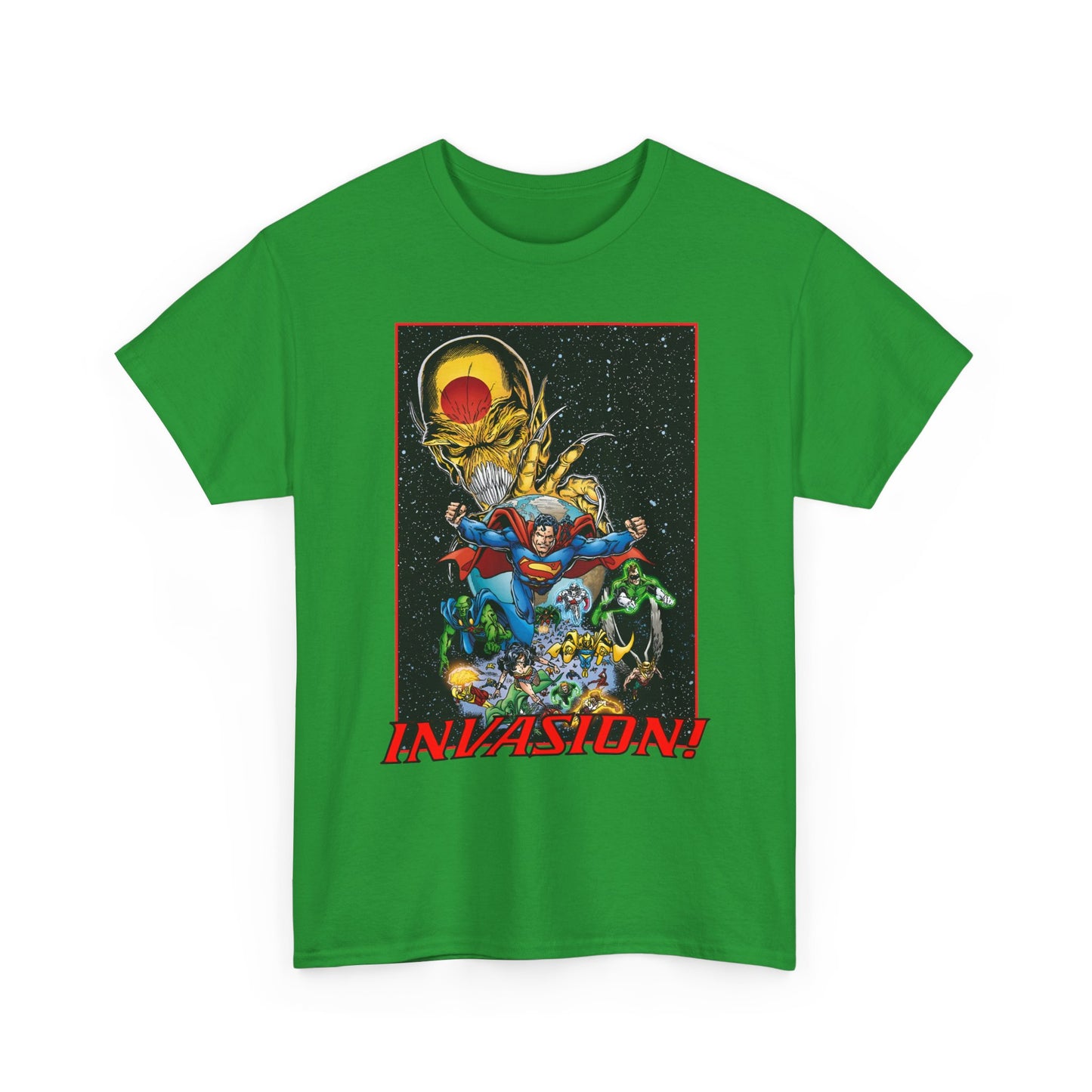 Invasion T-Shirt - Bart Sears Art - DC Comics
