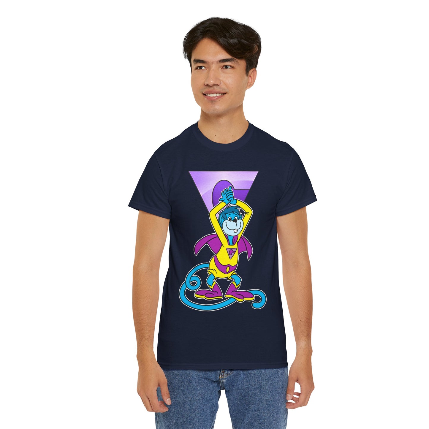 Gleek T-Shirt - Super Friends Cartoon - Wonder Twins Mascot - DC Comics - Space Monkey from Exxor - Zan & Jayna