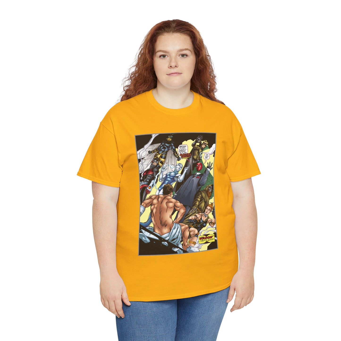 Wildcat/Injustice Society T-Shirt