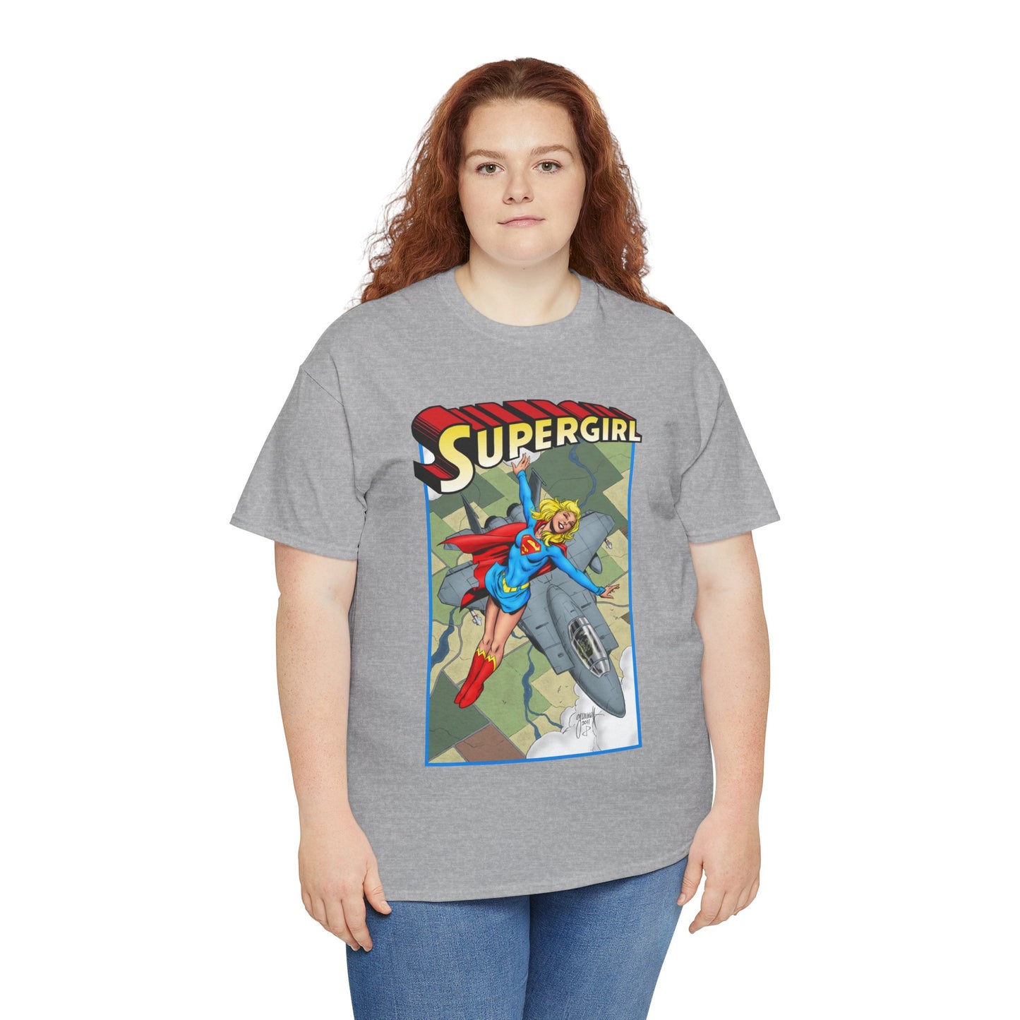Supergirl T-Shirt - Tom Grummett Art - Kara from Argo City, Superman's Cousin - The Maid of Might - DC Comics