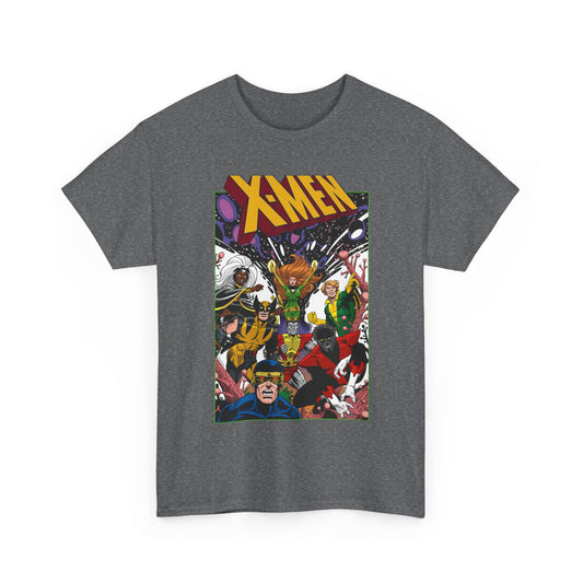 X-Men T-Shirt - Dave Cockrum Art - Phoenix, Cyclops, Storm, Wolverine, Banshee, Colossus, Nightcrawler - Marvel Comics
