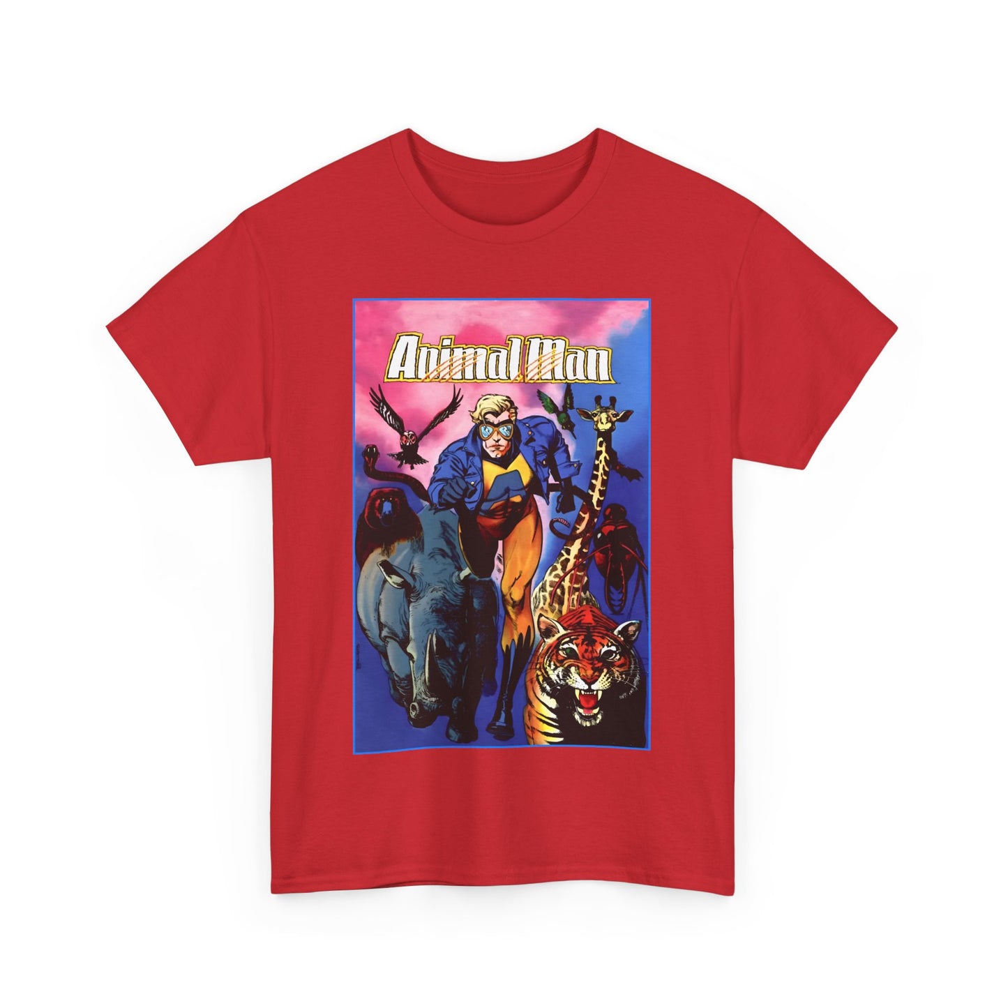 Animal Man T-Shirt - Brian Bolland Art - #1 Cover Art - Buddy Baker - DC Comics, Vertigo Comics