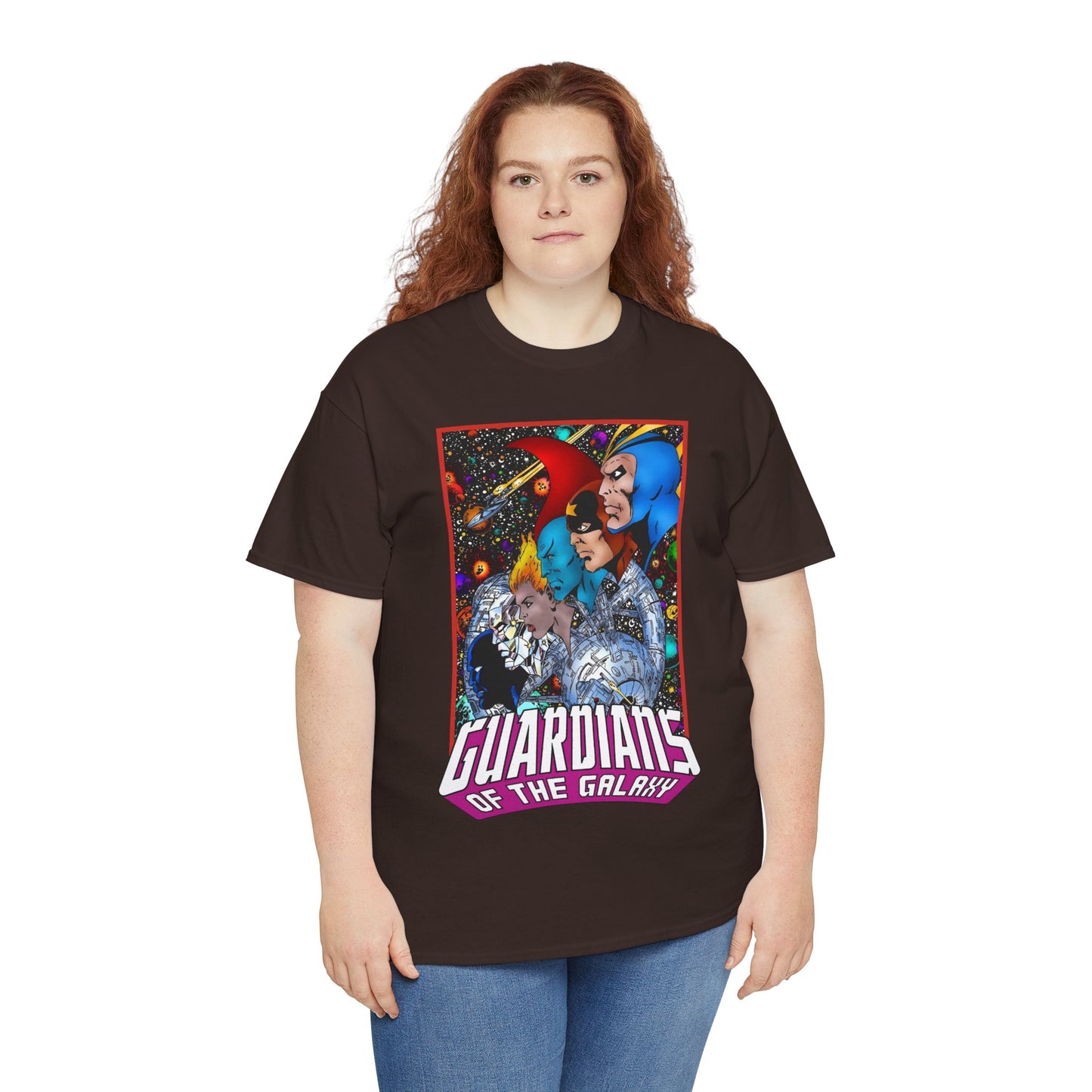 Guardians of the Galaxy T-Shirt - George Perez Art - Starhawk, Yondu, Vance Astro - Marvel Comics