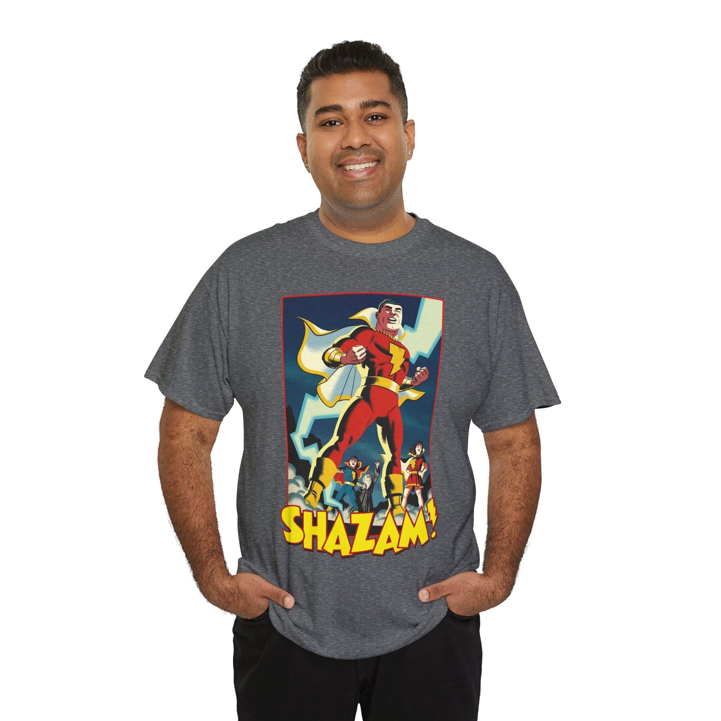 Shazam T-Shirt - Michael Cho Art - Marvel Family - Mary Marvel, Captain Marvel Jr - DC Comics
