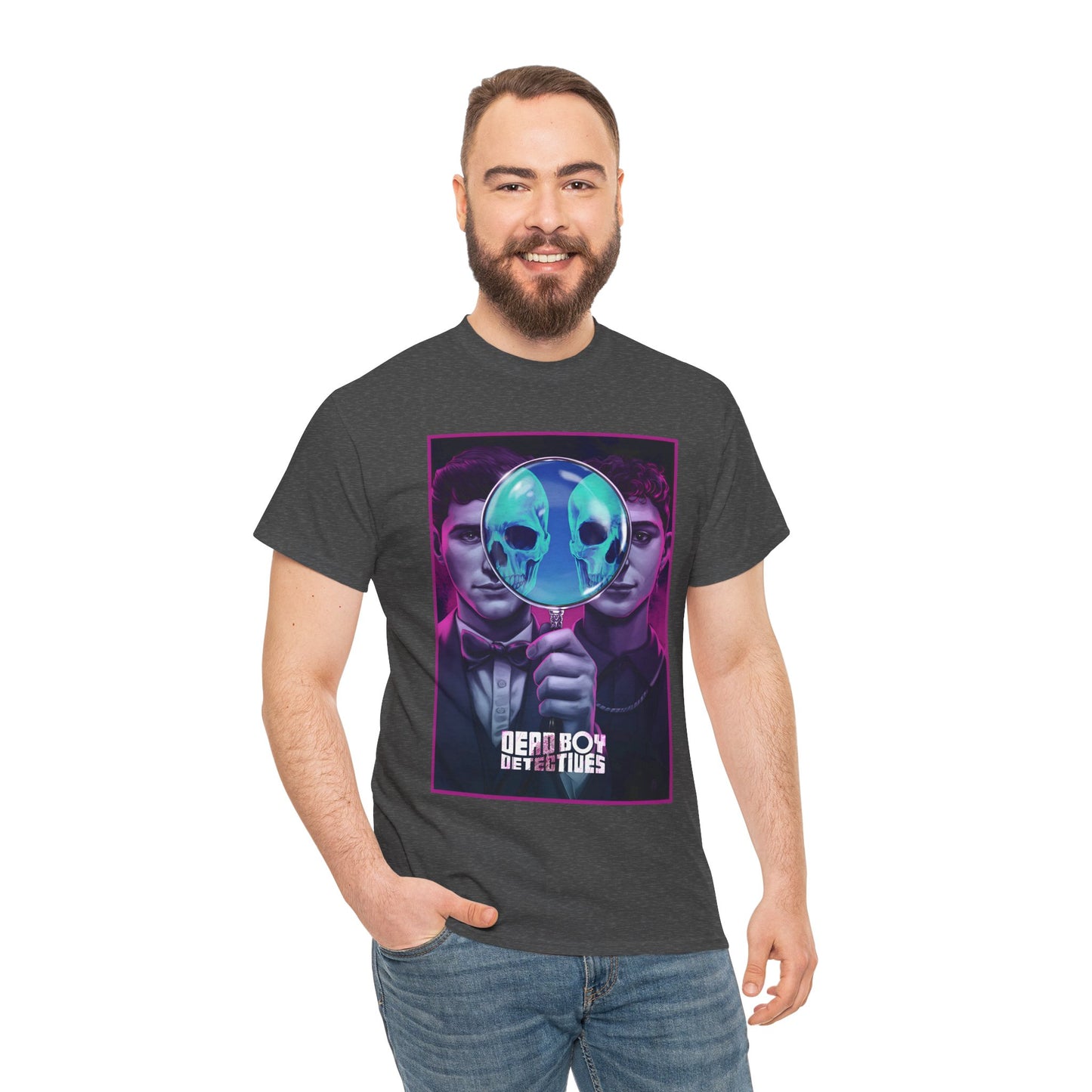 Deadboy Detectives T-Shirt - Sandman Spin-Off, Vertigo Comics - Netflix Series - George Rexstrew & Jayden Revri