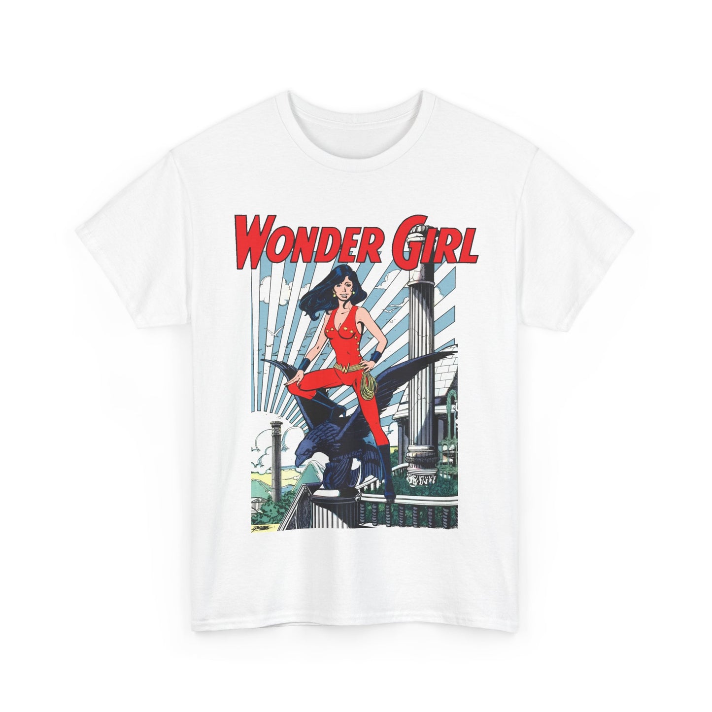Wonder Girl T-Shirt - George Perez Art - New Teen Titans Member & Leader - Donna Troy, Sister of Wonder Woman - Amazon Warrior - DC Comics