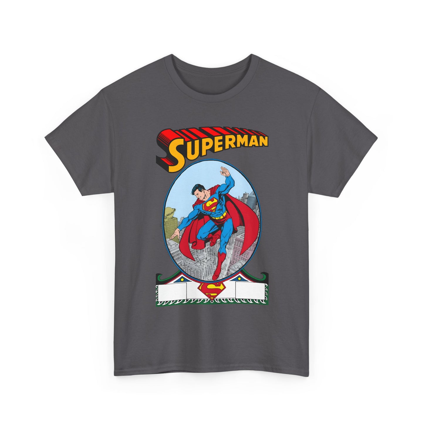 Superman T-Shirt - George Perez Art - #1 Homage Cover - Metropolis, Man of Steel, Daily Planet, Clark Kent - DC Comics