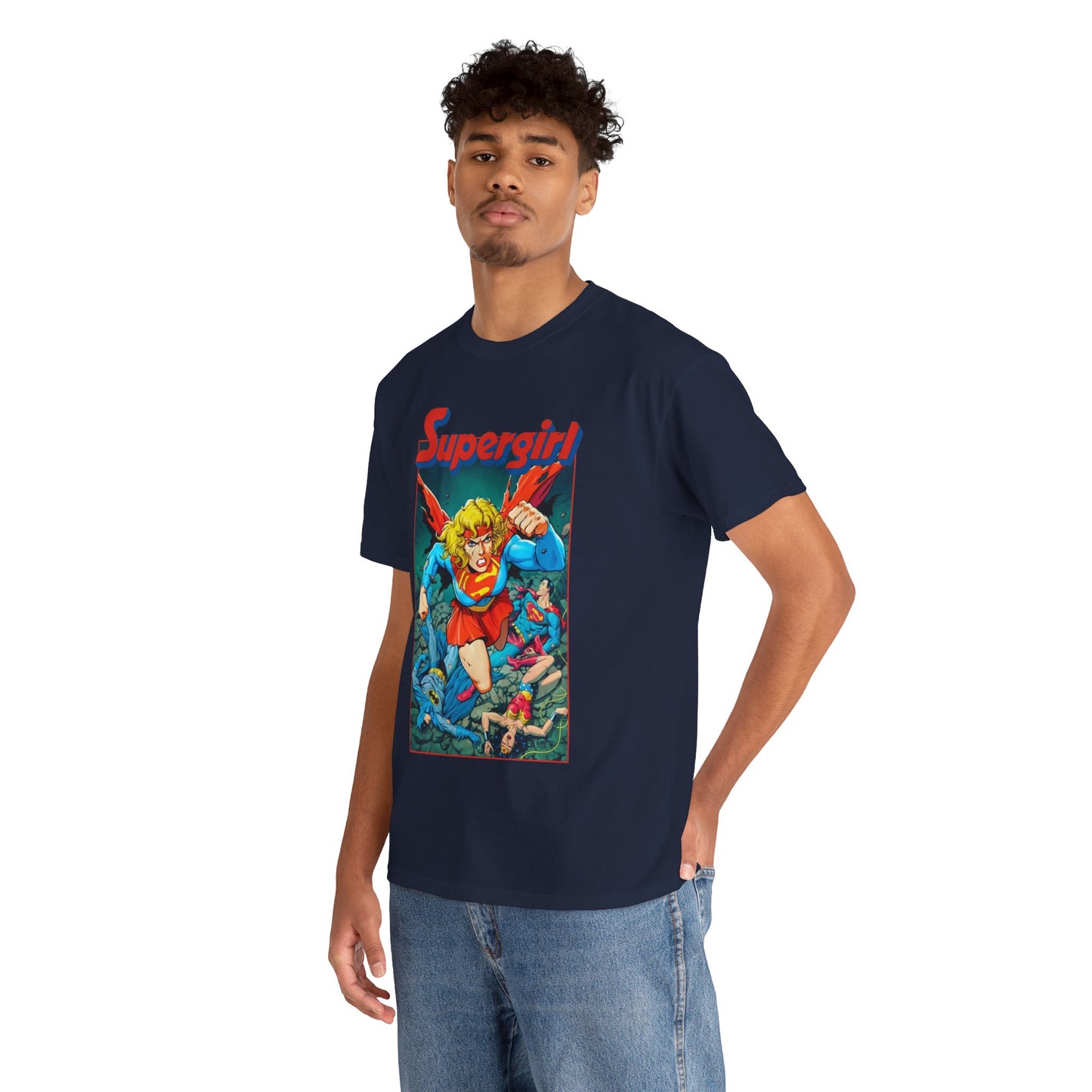 Supergirl T-Shirt - Tom Grummett Art - Crisis on Infinite Earths - Classic DC Comics Series - Death of Supergirl
