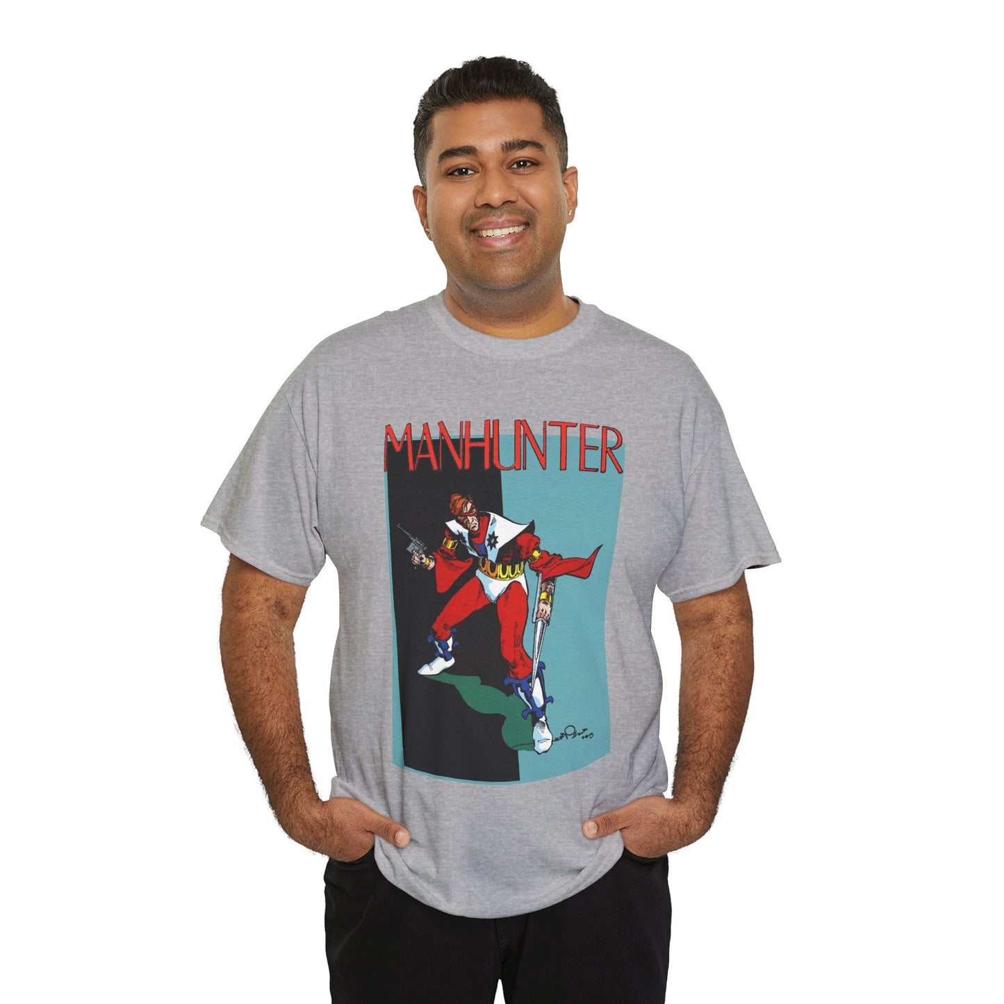Manhunter T-Shirt - Walt Simonson Art - Detective Comics - Paul Kirk - DC Comics - Batman Connection