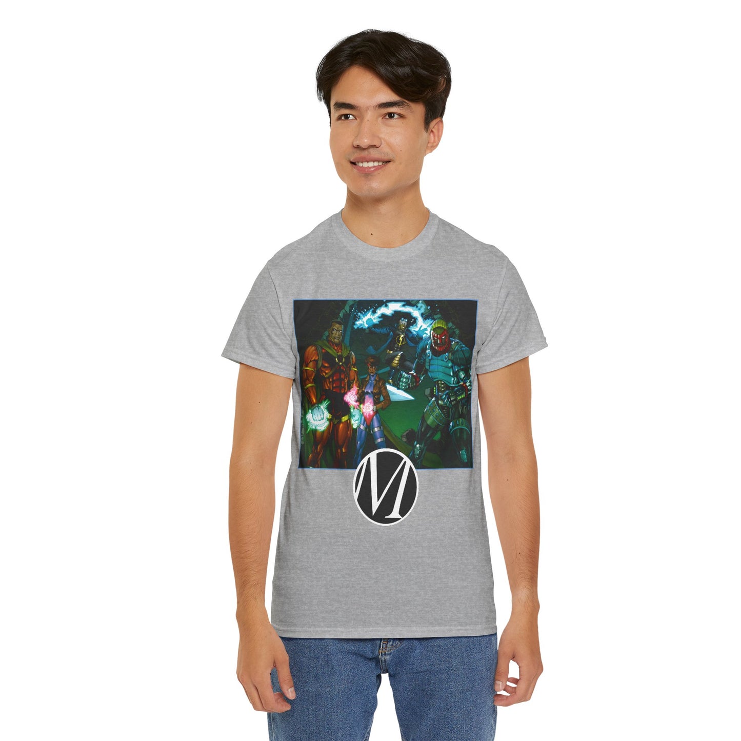 Milestone Comics Heroes T-Shirt - Static, Icon, Rocket, Hardware - Dakota - DC Comics, Milestone Media