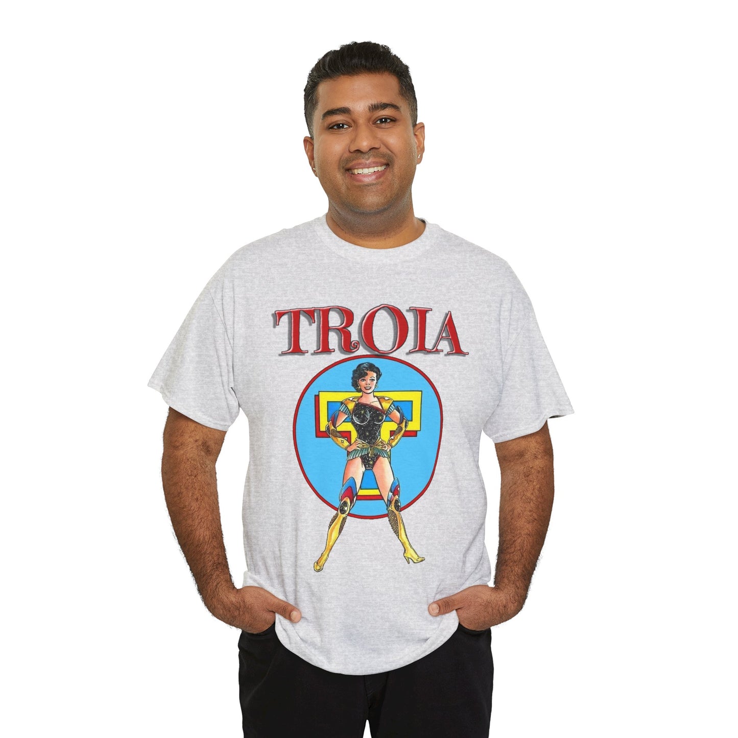 Troia T-Shirt - George Perez Art - New Teen Titans - Donna Troy - Wonder Girl - Greek God Connection - DC Comics