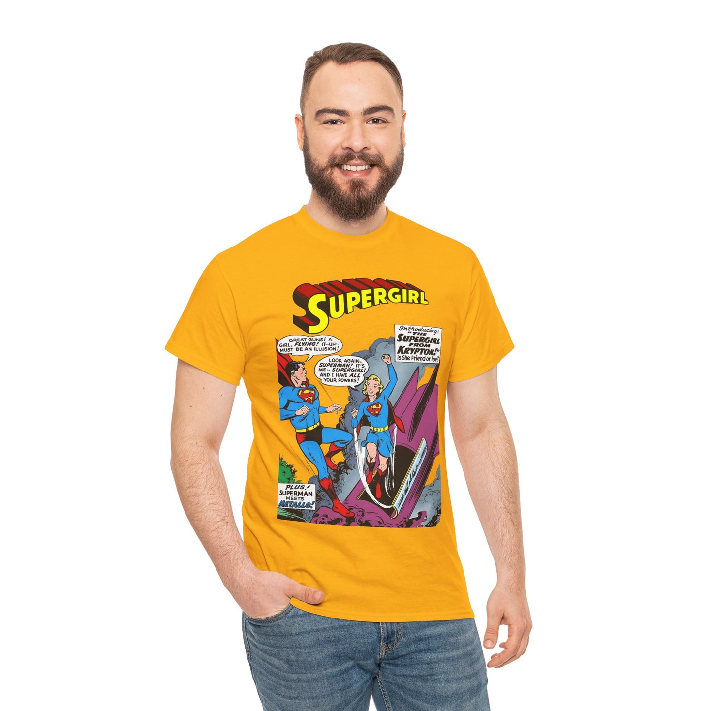 Supergirl T-Shirt - Action Comics #252 - 1st Appearance of Supergirl Cover Art - Kara from Kandor - DC Comics