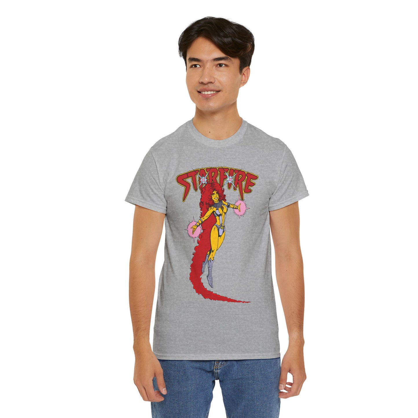 Starfire T-Shirt - George Perez Art - Popular New Teen Titans Character - DC Comics - Tamaran Princess