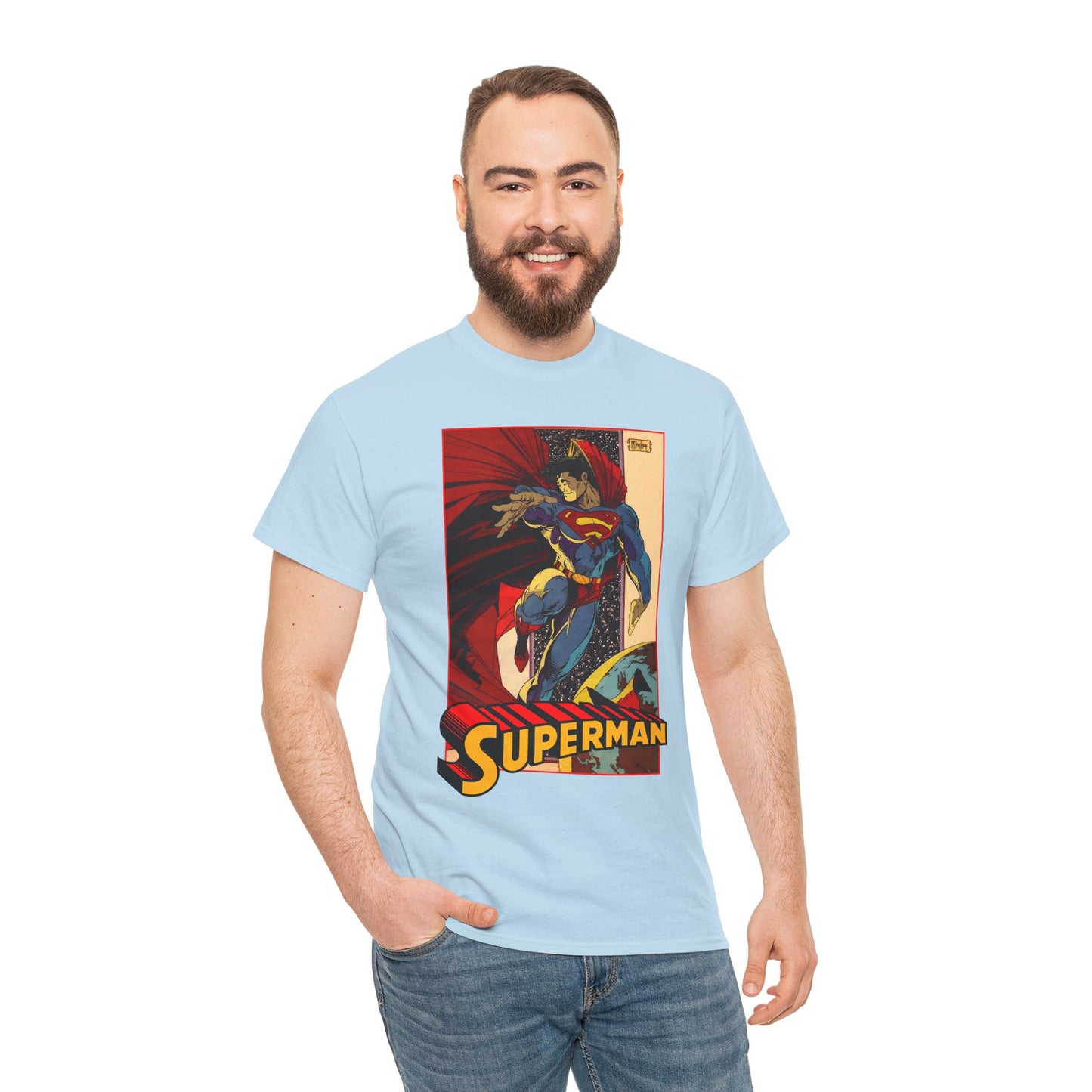 Superman T-Shirt - Todd McFarlane Art - Man of Steel, Metropolis - DC Comics