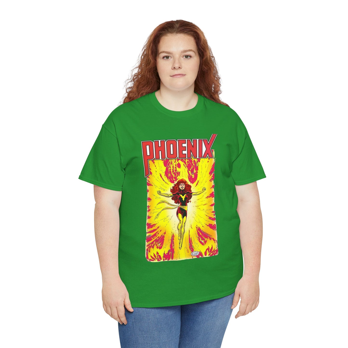 Dark Phoenix T-Shirt - John Byrne Art - Uncanny X-Men, Jean Grey - Marvel Comics