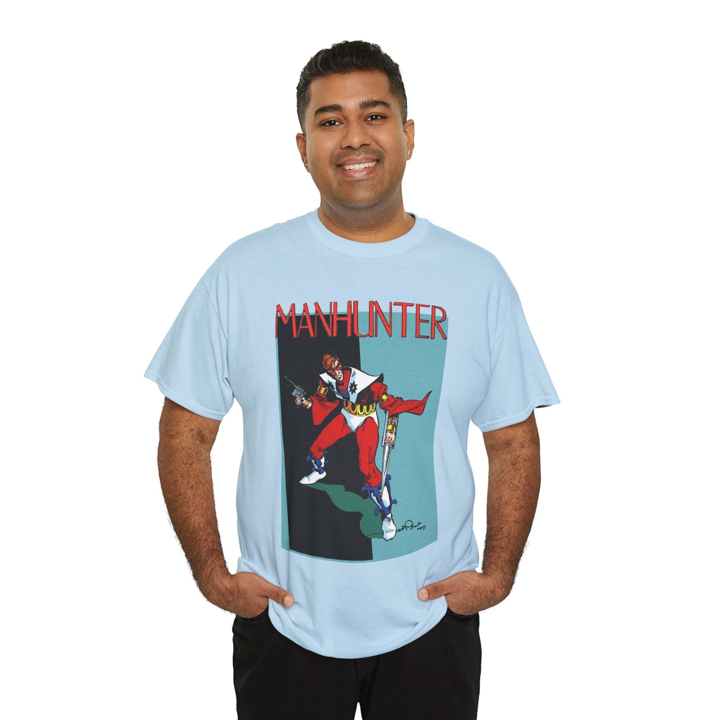 Manhunter T-Shirt - Walt Simonson Art - Detective Comics - Paul Kirk - DC Comics - Batman Connection