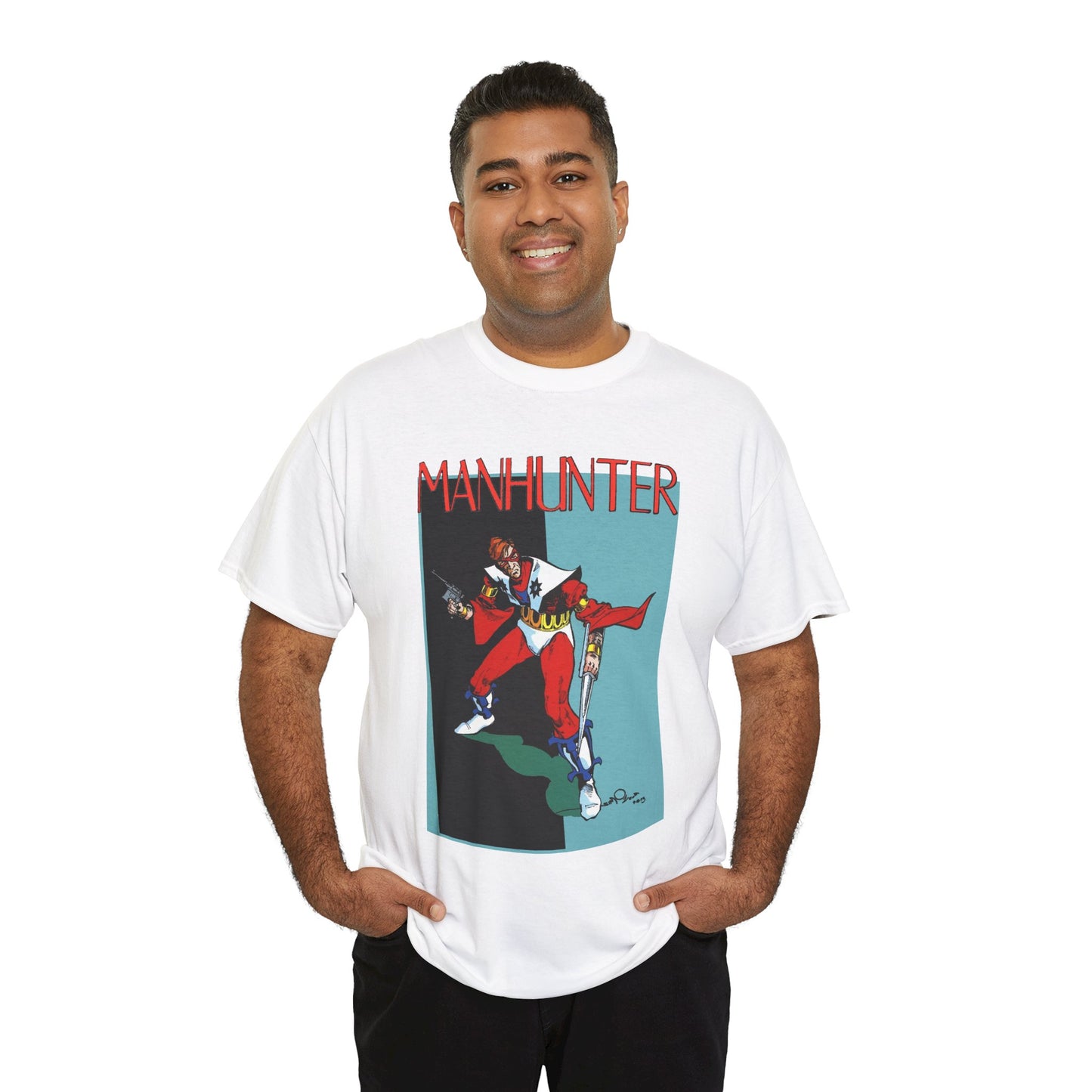 Manhunter T-Shirt - Walt Simonson Art - Detective Comics - Paul Kirk - DC Comics - Batman Connection