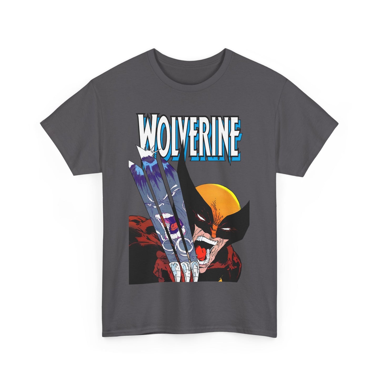 Wolverine T-Shirt - Amazing Todd McFarlane Art - Classic Image Vs Incredible Hulk - Marvel Comics - Logan