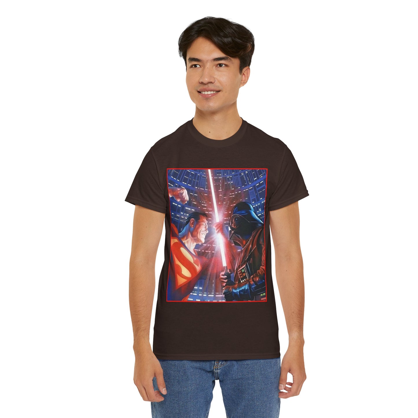 Superman Vs Darth Vader T-Shirt - Alex Ross Art - DC Comics - Star Wars