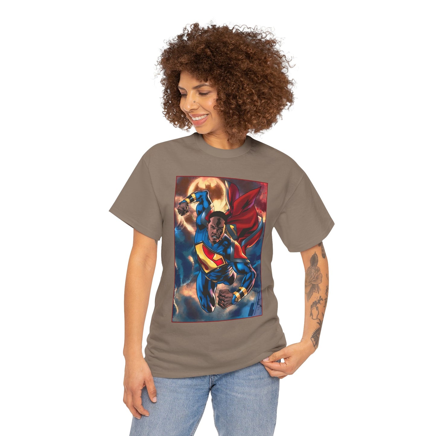 Calvin Ellis T-Shirt - Superman Earth 23 - Justice Incarnate - President of the United States - Kalel - DC Comics