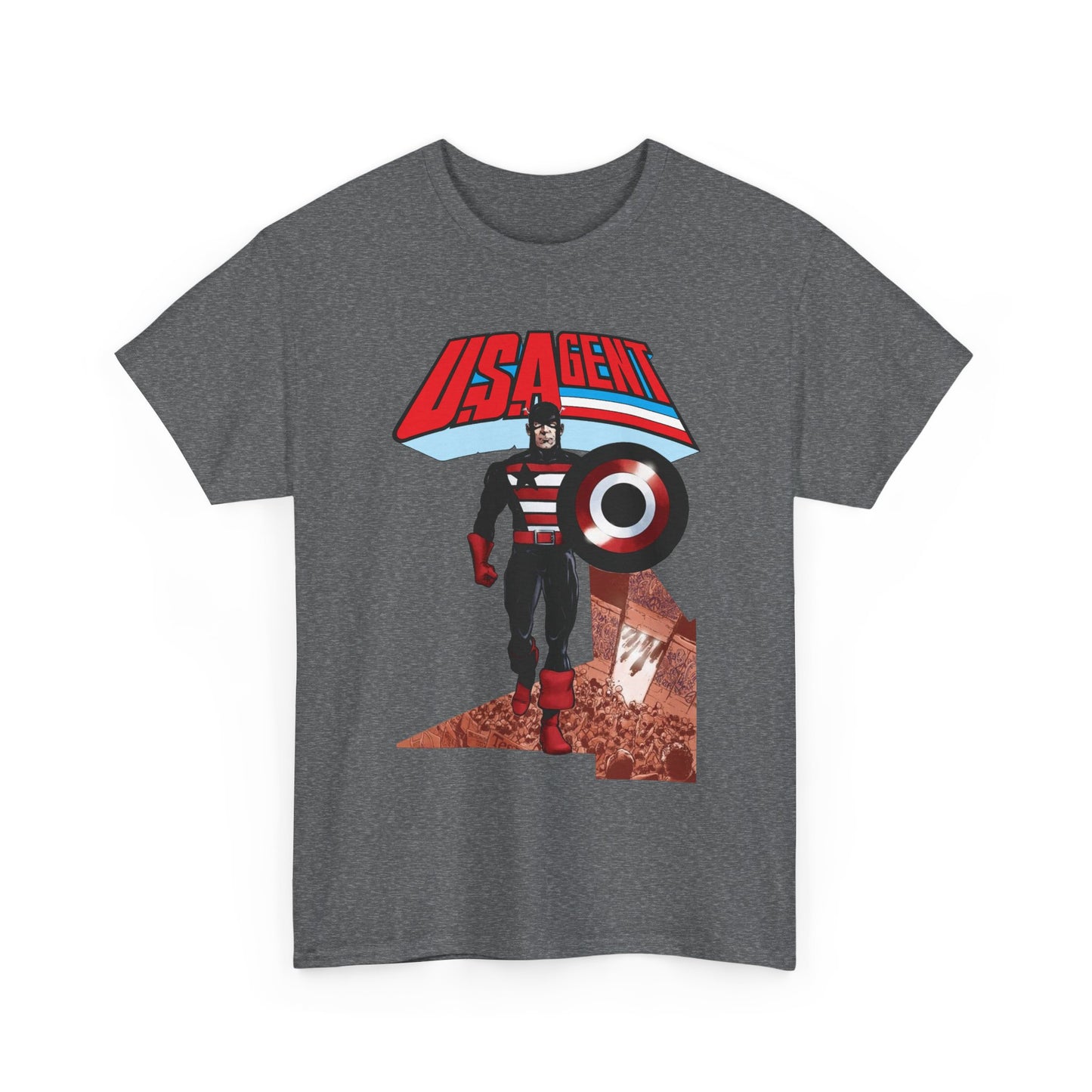 US Agent T-Shirt - Phil Jimenez Art - John Walker - Captain America Character - Marvel Comics