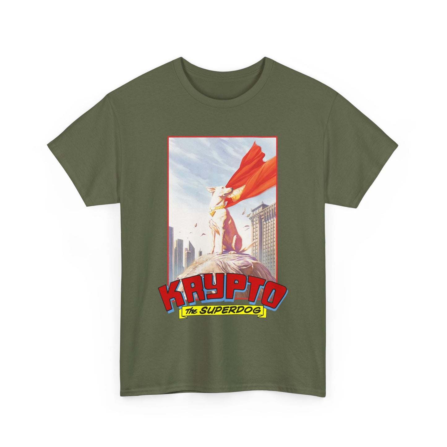 Krypto the Superdog T-Shirt - Superman's Pet - James Gunn 2025 Movie Appearance - Krypton, Metropolis