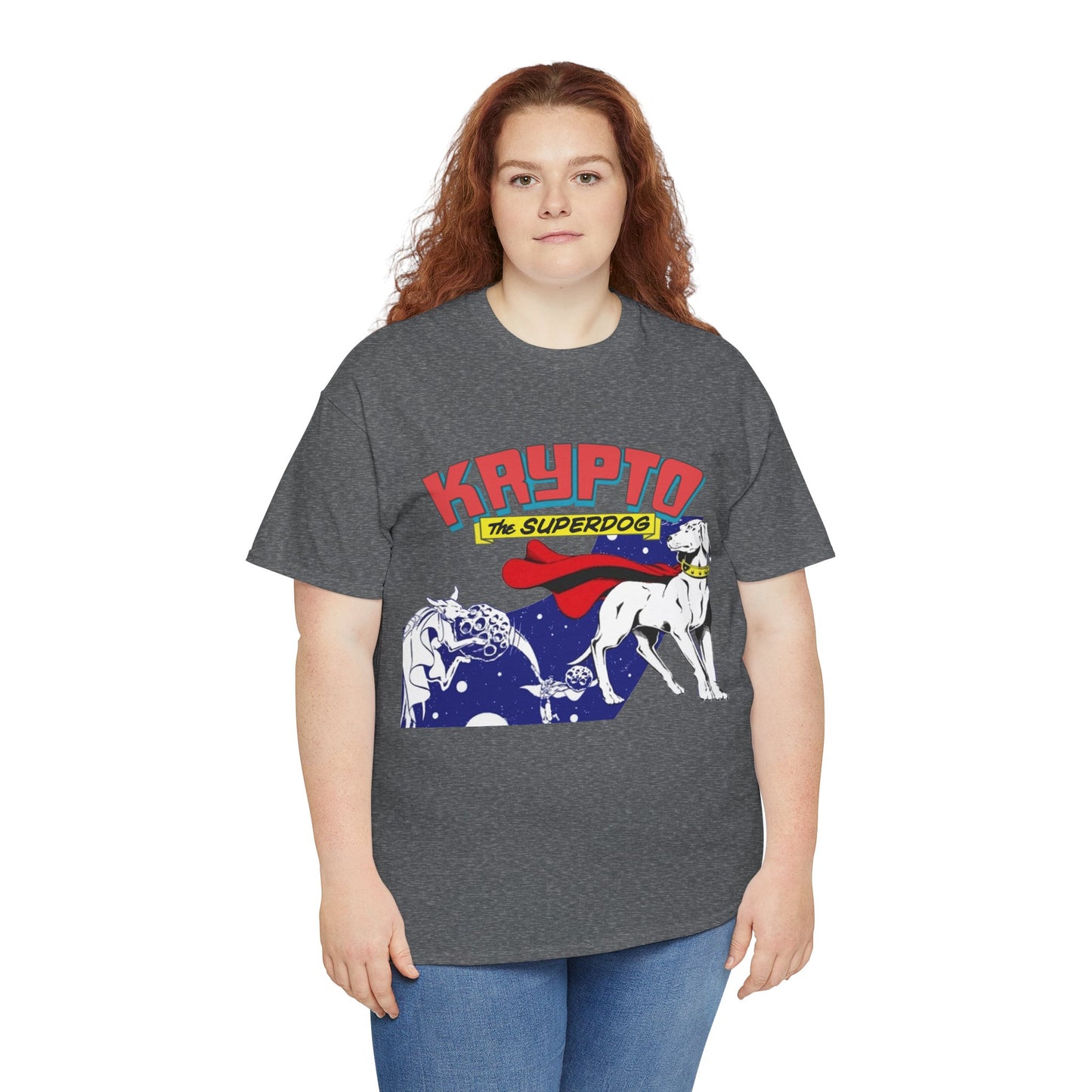 Krypto T-Shirt - James Gunn Superman Movie 2025 - Superman's Beloved Pet -Super Dog from Krypton - Stays at the Fortress of Solitude - DC Comics