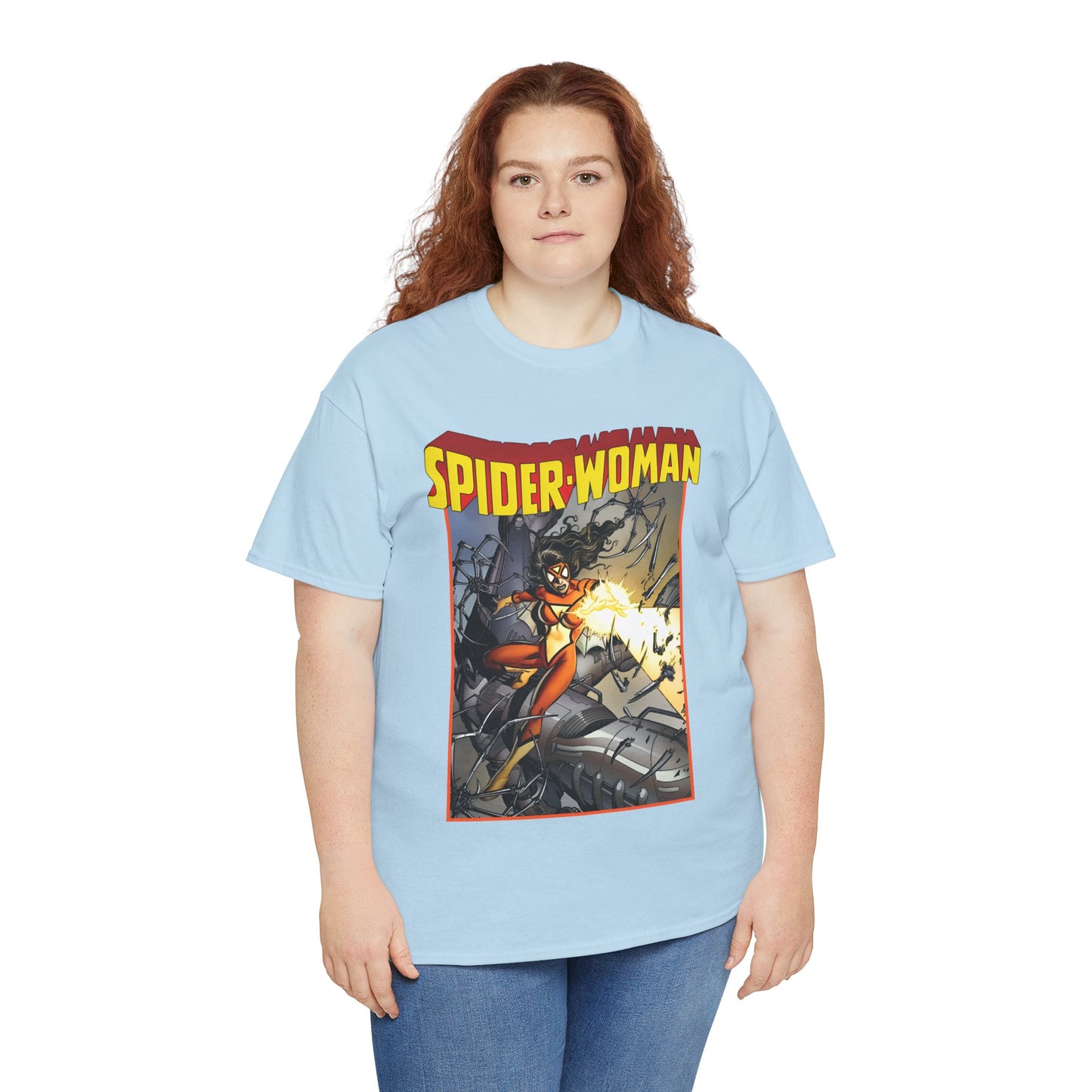 Spider-Woman T-Shirt - George Perez Art - Jessica Drew - Marvel Comics
