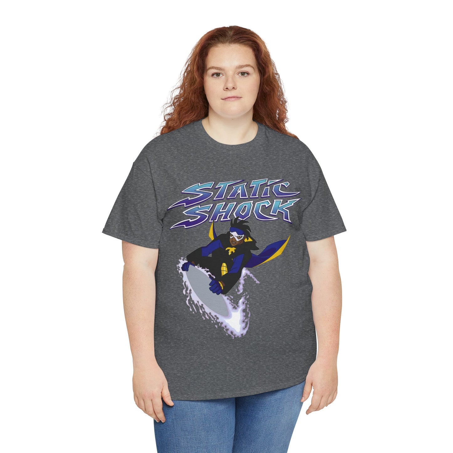 Static Shock T-Shirt - Milestone Comics - WB 1990s Animated Series - DC Comics - Virgil Hawkins