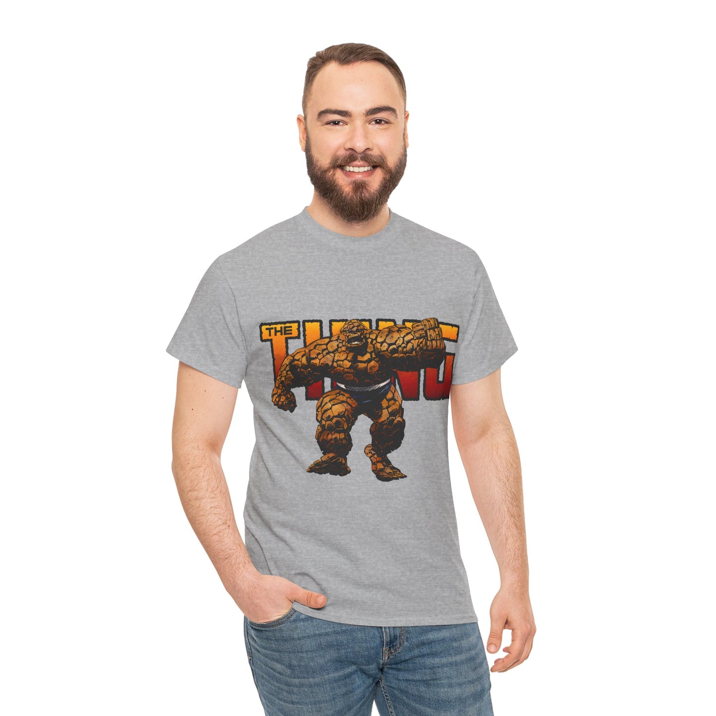 The Thing T-Shirt - Amazing John Byrne Art - Marvel Comics - Popular Fantastic Four Member - Ben Grimm