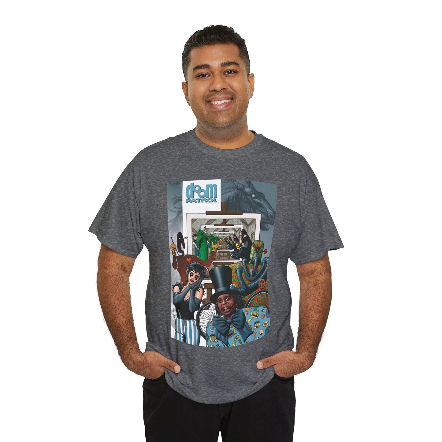 Doom Patrol T-Shirt - Brian Bolland Art - Grant Morrison Story - DC Comics/Vertigo Comics