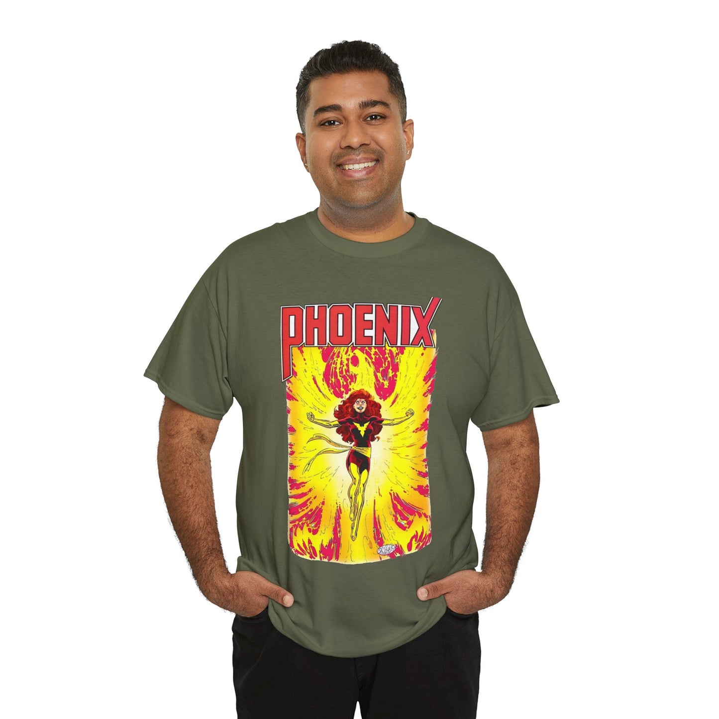 Dark Phoenix T-Shirt - John Byrne Art - Uncanny X-Men, Jean Grey - Marvel Comics