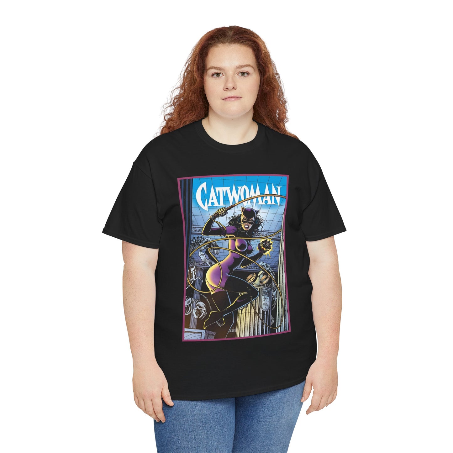Catwoman T-Shirt - Jim Balent 1990s Art - Selina Kyle - Batman Character, Ally - Gotham City - DC Comics