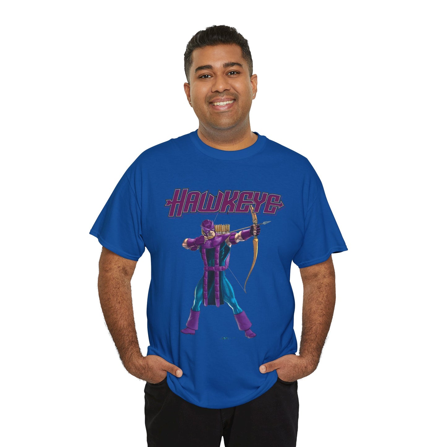 Hawkeye T-Shirt - George Perez Art - Avengers Member/Leader - Clint Barton - Popular Marvel Comics Character