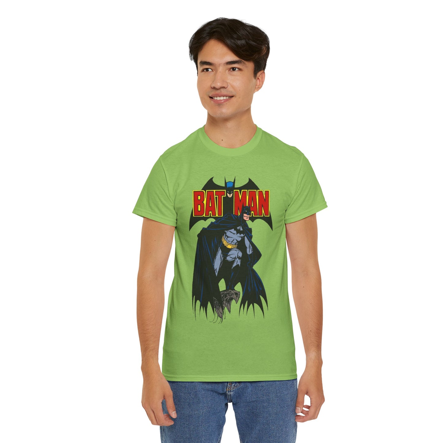 Golden Age Batman T-Shirt - John Byrne Art - DC Comics - Gotham City - Justice Society Member - JSA