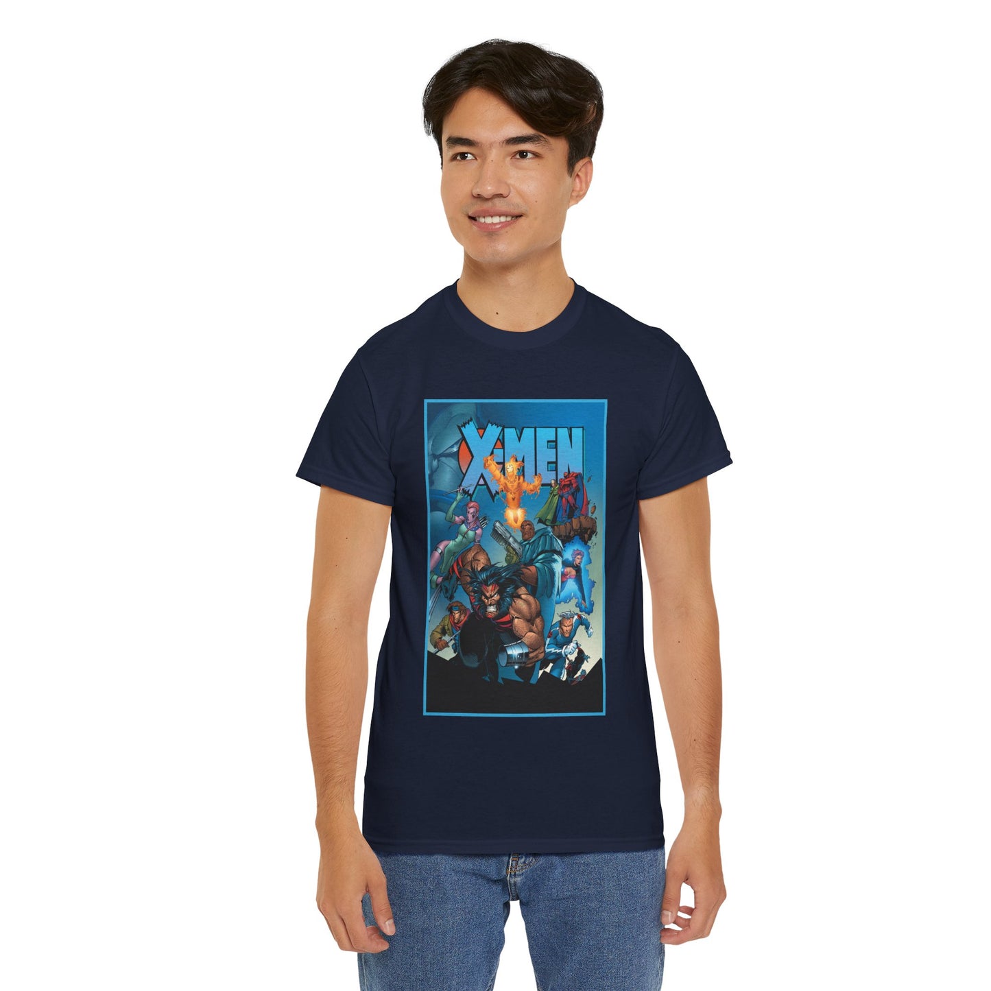 X-Men: Age of Apocalypse T-Shirt - Wolverine, Magneto, Bishop, Quicksilver, Blink - Mutant Alternate Reality - Marvel Comics
