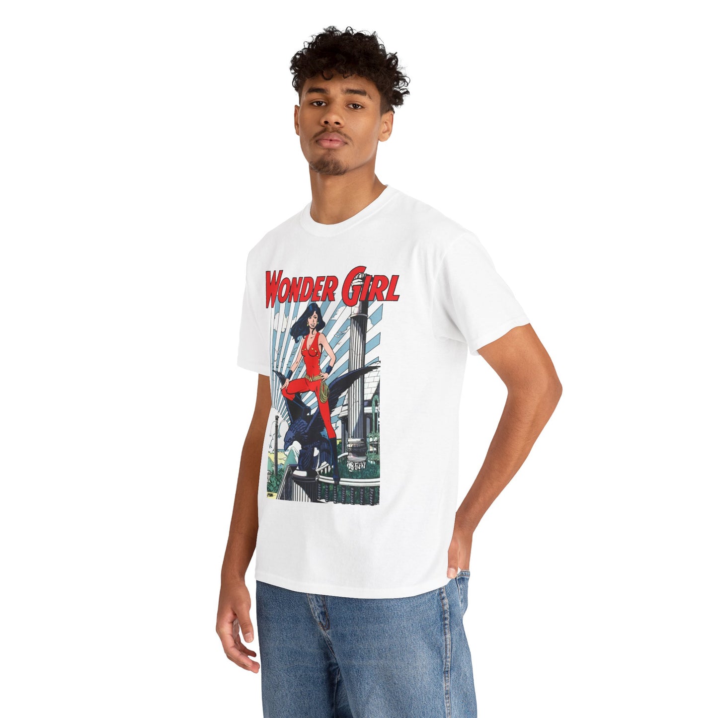 Wonder Girl T-Shirt - George Perez Art - New Teen Titans Member & Leader - Donna Troy, Sister of Wonder Woman - Amazon Warrior - DC Comics