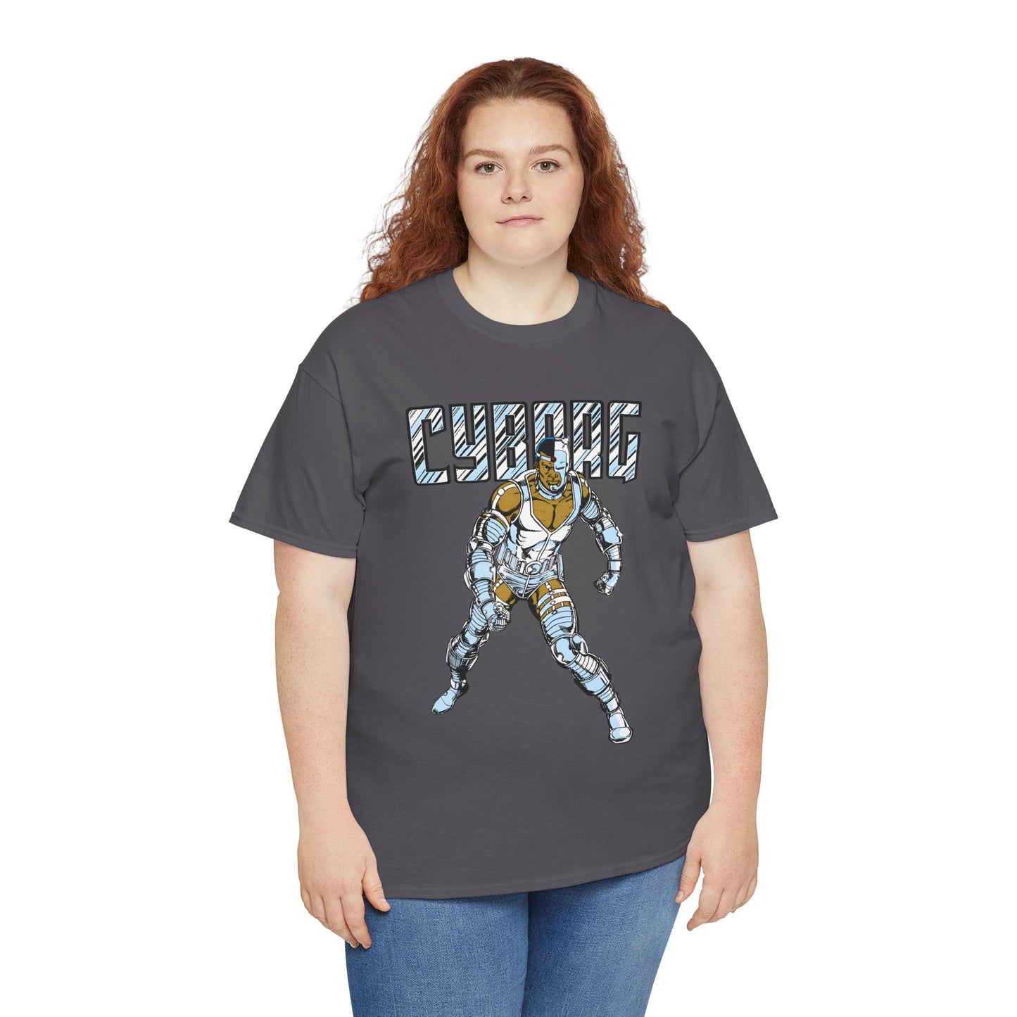 Cyborg T-Shirt - George Perez Art - New Teen Titans, Justice League - Victor Stone - DC Comics