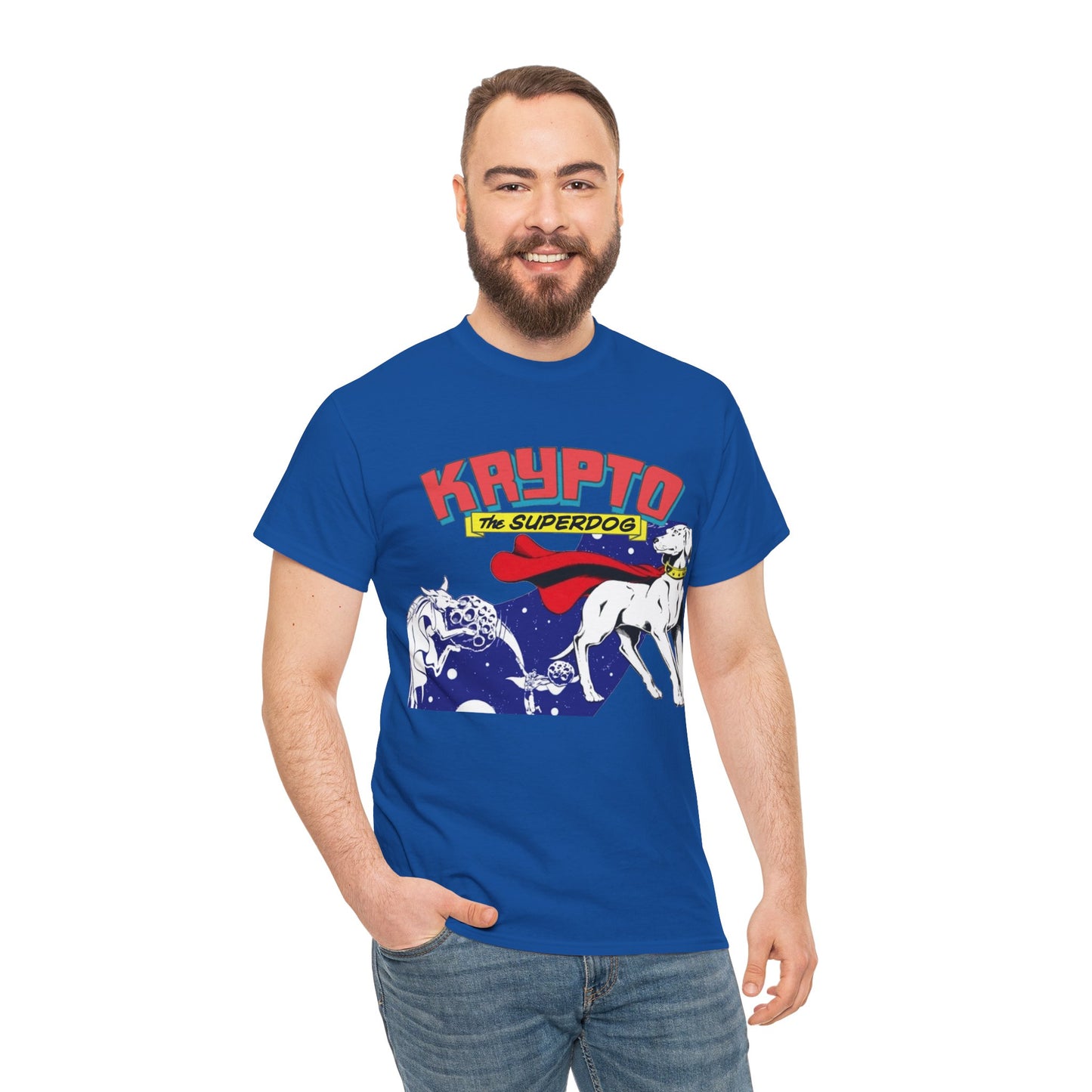 Krypto T-Shirt - James Gunn Superman Movie 2025 - Superman's Beloved Pet -Super Dog from Krypton - Stays at the Fortress of Solitude - DC Comics
