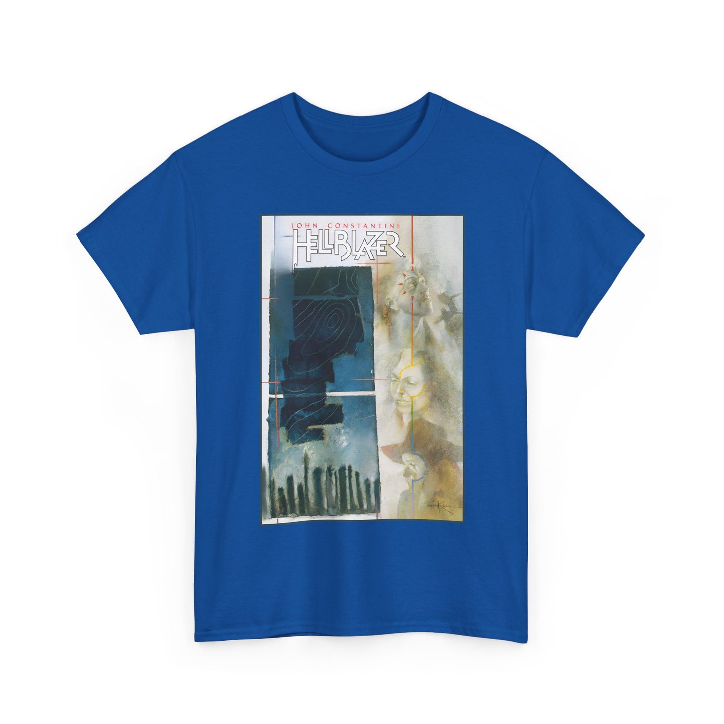 Hellblazer T-Shirt - Dave McKean Art - Vertigo Comics - John Constantine - #14 Cover Art