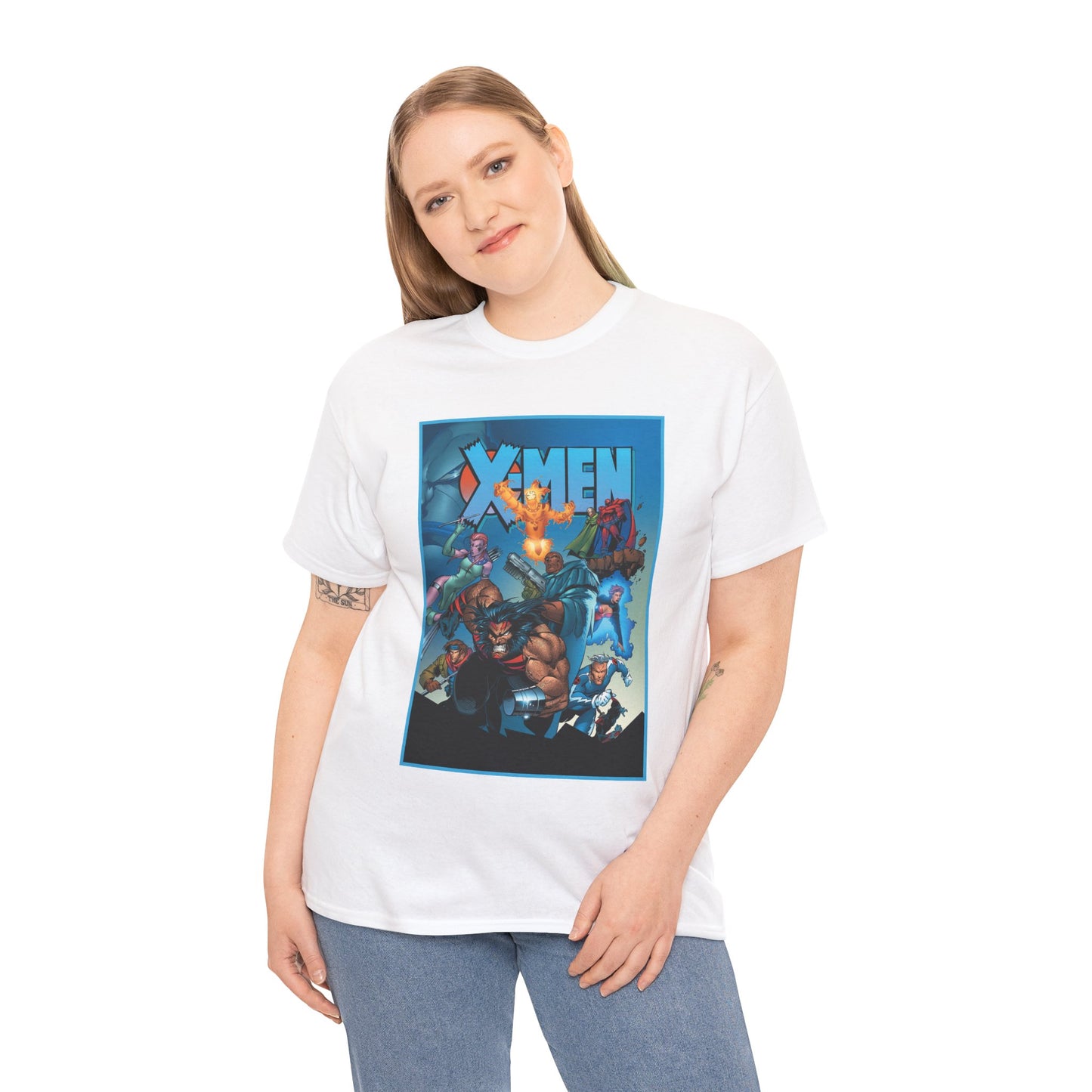 X-Men: Age of Apocalypse T-Shirt - Wolverine, Magneto, Bishop, Quicksilver, Blink - Mutant Alternate Reality - Marvel Comics