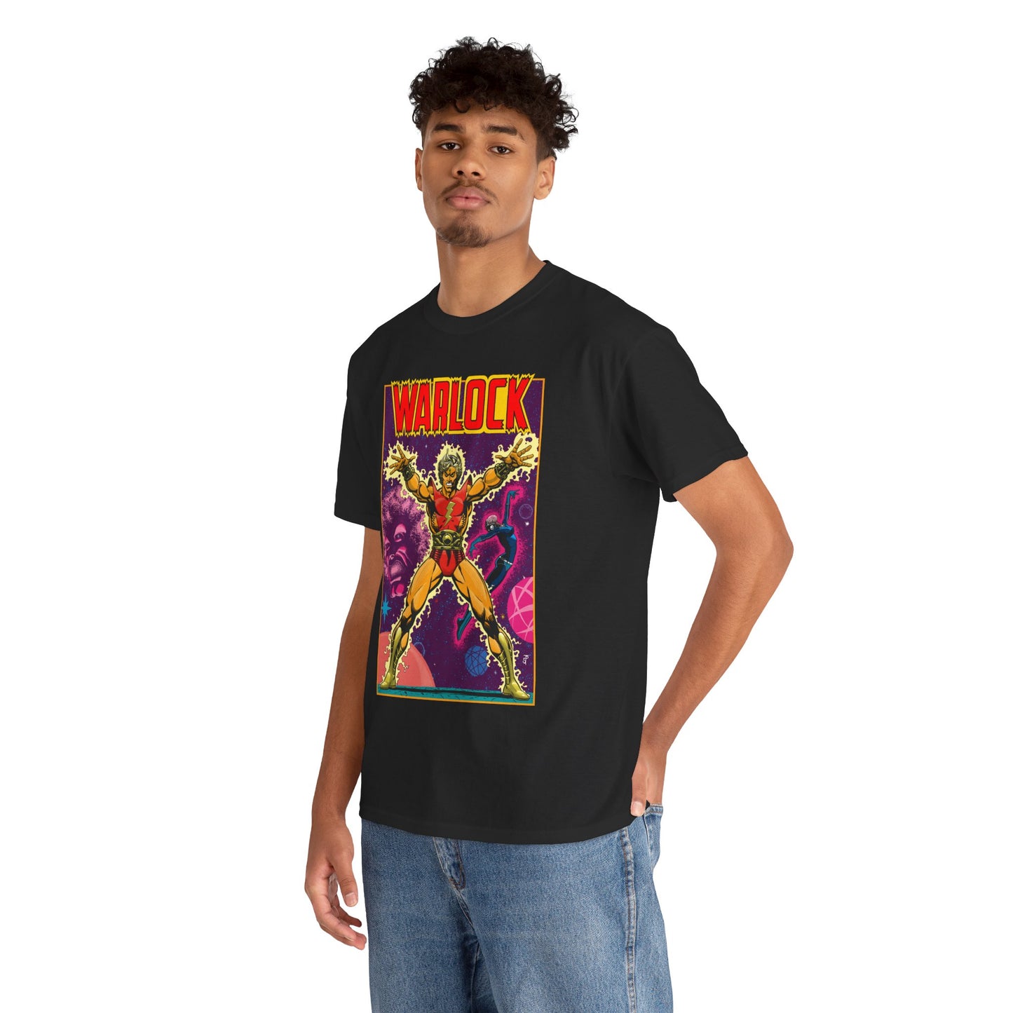 Adam Warlock T-Shirt - Jim Starlin Cover Art - Strange Tales #178 - Popular Marvel Comics Series - Cosmic Heroes